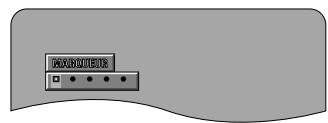 DENON DVD-3800 - Pose de repères (DVD-AUDIO / DVD-VIDEO) - 1