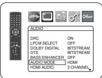 DENON DVD-1930CI - Speaker Setting for ANALOG AUDIO - 2