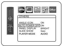 DENON DVD-1930CI - AUTO POWER OFF (Default : ON) - 1