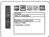 DENON DVD-1930CI - Speaker Setting for HDMI AUDIO - 1