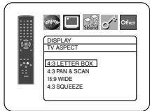 DENON DVD-1930CI - TV ASPECT (Default : 4:3 LETTER BOX) QUICK - 1