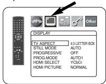DENON DVD-1930CI - Display Setting - 1