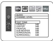DENON DVD-1930CI - CHANNEL LEVEL - 1