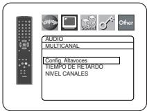 DENON DVD-1930CI - Ajuste de altavoces para AUDIO ANALOGICO - 1