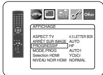 DENON DVD-1930CI - NIVEAU NOIRE HDMI (Défaut: NORMAL) - 2