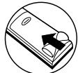 DENON DVD-556 - Loading the Batteries - 3