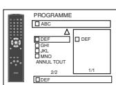 DENON DVD-557 - Lecture de programme - 6