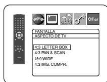 DENON DVD-557 - (Predeterminado: 4:3 LETTER BOX) - 2