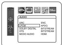 DENON DVD-557 - DTS (Predeterminado: BITSTREAM) - 4