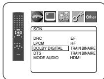 DENON DVD-557 - MODE AUDIO (Défaut : HDMI) - 3