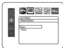 DENON DVD-557 - PANORAMA (Défaut : 5sec) - 2
