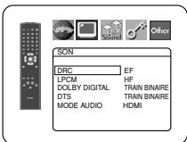 DENON DVD-557 - MODE AUDIO (Défaut : HDMI) - 1