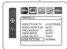 DENON DVD-557 - DTS (Predeterminado: BITSTREAM) - 1