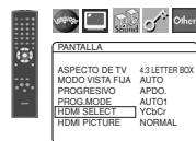 DENON DVD-557 - (Predeterminado: YCbCr) - 5