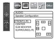 DENON DVD-756 - Speaker Configuration - 1