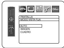 PANTALLA MODO VISTA FIJA AUTO IMAGEN CUADRO
