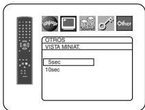 DENON DVD-757 - VISTA MINIAT. (Predeterminado: 5sec) - 2