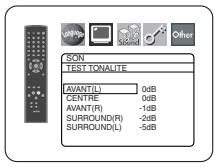 DENON DVD-757 - TEST TONALITE: - 1