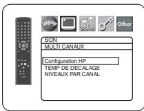 DENON DVD-757 - Réglage des enceintes pour HDMI AUDIO - 1