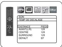 DENON DVD-757 - DISTANCE (Défaut : PIEDS) - 1