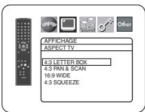 DENON DVD-757 - ASPECT TV (Défaut: 4:3 LETTER BOX) QUICK - 2