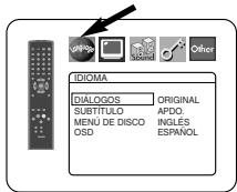 DENON DVD-757 - Selección de idioma - 1