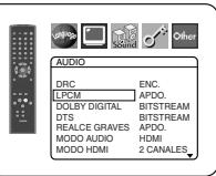 DENON DVD-757 - MODO AUDIO (Predeterminado: HDMI) - 1