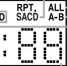 DENON DVD-757 - Pantalla de visualización del panel delantero - 1