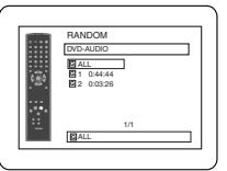 RANDOM DVD AUDIO ALL 1 0:44.44 2 0:03.26 1/1 ALL