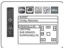 DENON DVD-757 - Config. Altavoces - 1