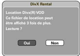 DENON DVD-A-1UD - À propos de la vidéo sur demande DivX® (VOD) - 2