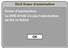 DENON DVD-A-1UD - À propos de la vidéo sur demande DivX® (VOD) - 1