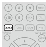 DENON DVD-A-1UD - Appuyez sur DIMMER. - 1