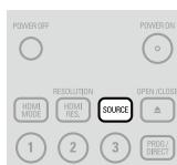 DENON DVD-A-1UD - Avant la lecture d'une carte mémoire SD - 1