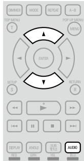 DENON DVD-A-1UD - Changement de mode audio (média autre que BD) - 2