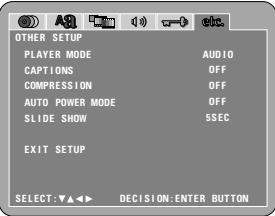 DENON DVD-A11 - \* To exit the setup mode - 4
