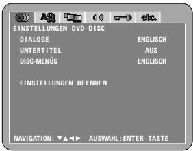 DENON DVD-A11 - \* Verlassen des Systemeinrichtungsmodus - 6