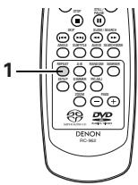 DENON DVD-A11 - Wiederholen der Wiedergabe (Wiedergabe-Wiederholung) - 2