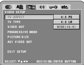 DENON DVD-A11 - \* To exit the setup mode - 7