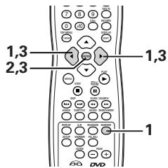 DENON DVD-A11 - Markierungen setzen (DVD-AUDIO / DVD-VIDEO) - 1