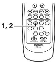 DENON DVD-A11 - Wiederholen der Wiedergabe eines festgelegten Abschnittes (A-B-Wiedergabe-Wiederholung) - 1