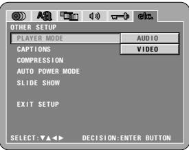 DENON DVD-A11 - \* To exit the setup mode - 7