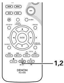 DENON DVD-M330 - HINWEISE: - 1