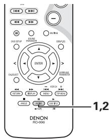DENON DVD-M330 - Switching the Audio Language (Multiple Audio Function) - 2