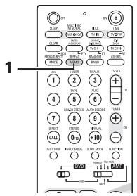 DENON DVD-M330 - Wiederholen der Wiedergabe (Wiedergabe-Wiederholung) - 2