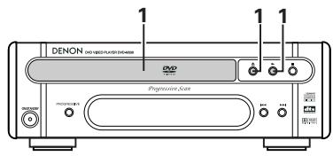 DENON DVD-M330 - Listening to MP3 CD, CD-Rs and CD-RWs - 1