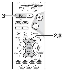 DENON DVD-M330 - Listening to MP3 CD, CD-Rs and CD-RWs - 3