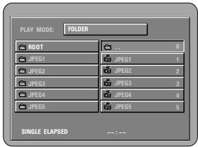 DENON DVD-M330 - *To change the folder - 4