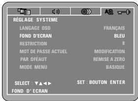 DENON DVD-M330 - Mode menu - 2