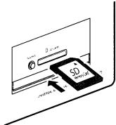 DENON DVD-A1UDCI - Inserting an SD Memory Card - 1